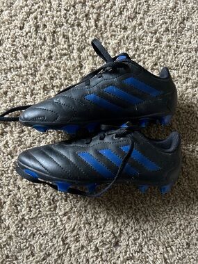 adidas Kids Black & Blue Soccer Cleats - Youth